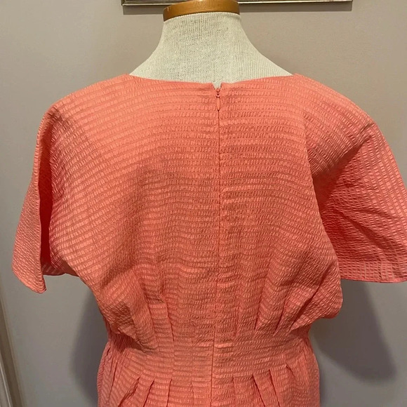 NWT!! Club Monaco - Swing Dress - Coral - Size 12 - Picture 7 of 10